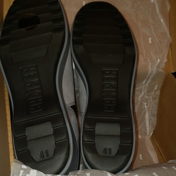 CAMPER Dessa NEW Platform Booties Boots Suede Leather Comfort Women's 41🎉HP🎉 - Picture 7 of 9